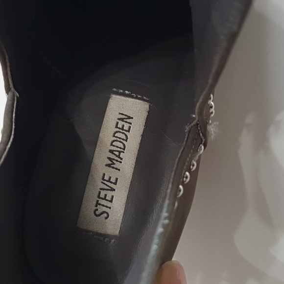 Steve Madden Perla Studded Leather Boots - Picture 5 of 12